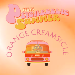 ORANGE CREAMSICLE MUSHROOM CHOCOLATE BAR (SUMMER LIMITED EDITION)