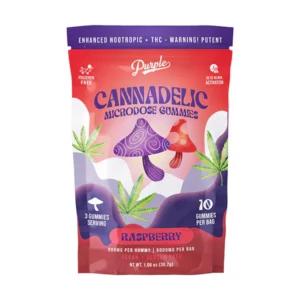 Purple Cannadelic Microdose Gummies