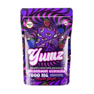 Yumz Amanita Muscaria Mushroom Gummies (7,000mg)