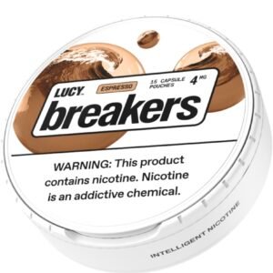 Lucy Breakers Capsule Nicotine Pouches – Espresso