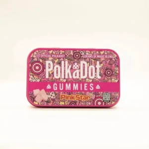 Polkadot Pink Star Gummies