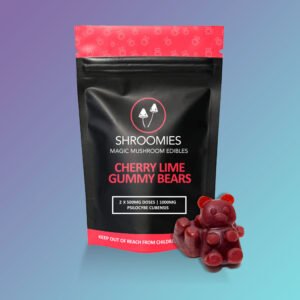 Shroomies-cherry lime gummies edible